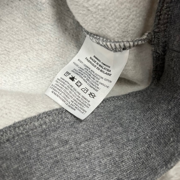 Jordan Jumpman Grey Fleece Hoodie Pullover Athletic Casual Size M FV7281-091 - Picture 4 of 10